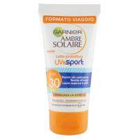 Garnier Ambre Solaire - Latte protettivo formato viaggio multi-resistente IP 30