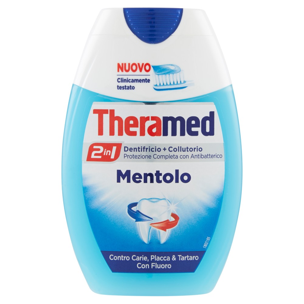 Theramed 2in1 Dentifricio+collutorio mentolo