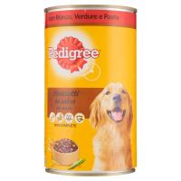 Pedigree Straccetti in salsa con verdure con Manzo, Verdure e pasta lattina