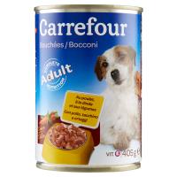 Carrefour Adult Bocconi in Salsa Con pollo, tacchino e ortaggi per cani