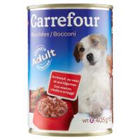 Carrefour Adult Bocconi in Salsa Con manzo, vitello e ortaggi per cani
