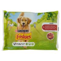 PURINA FRISKIES Cane Umido BOCCONI IN SALSA con Agnello e Carote