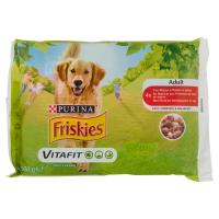 PURINA FRISKIES Cane Umido BOCCONI IN SALSA con Manzo e Patate