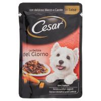 Cesar Le Delizie del Giorno con delizioso Manso e Carote in Salsa busta