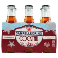 SANPELLEGRINO Bibite Gassate, COCKTAIL Clavetta Vetro 20cl x