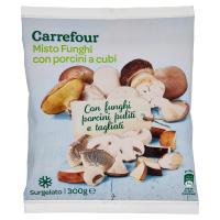 Carrefour Misto Funghi porcini a cubi Surgelato