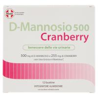 Matt Divisione Pharma D-Mannosio 500 Cranberry 12 bustine