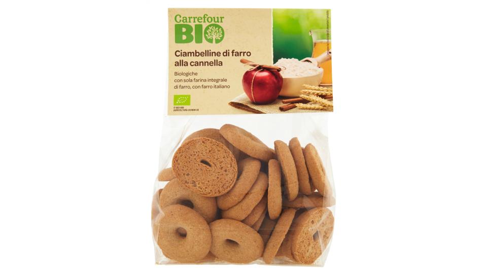 Carrefour Bio Ciambelline di farro alla cannella