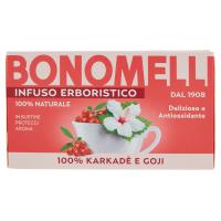 Bonomelli Infuso Erboristico 100% Karkadè e Goji 16 Filtri