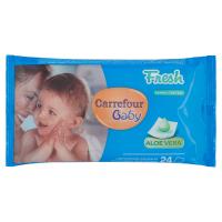 Carrefour Baby Salviettine Spesse Fresh Aloe Vera