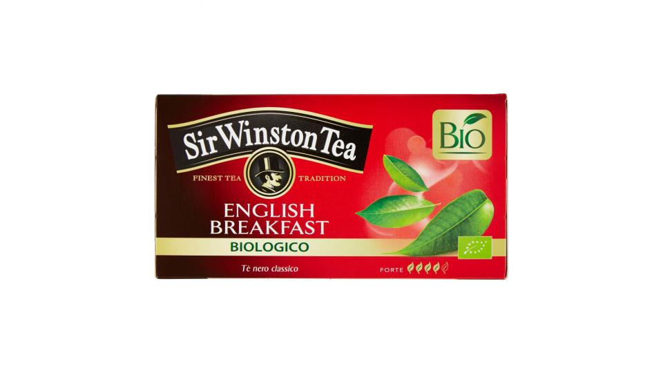 Sir Winston Tea English Breakfast Biologico