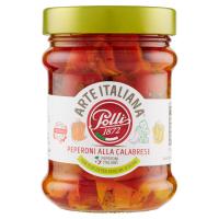 Polli Arte Italiana Peperoni alla Calabrese con Olio Extra Vergine d'Oliva