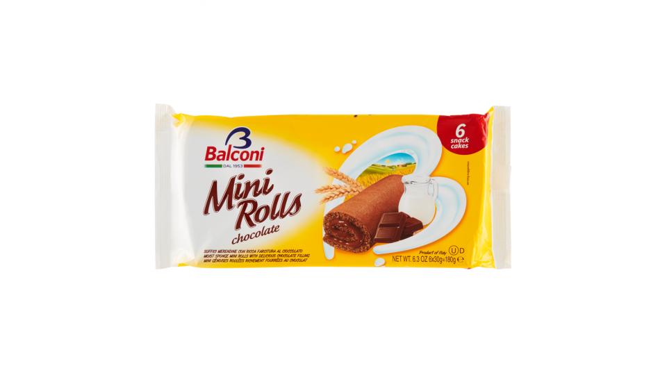 Balconi Mini Rolls chocolate