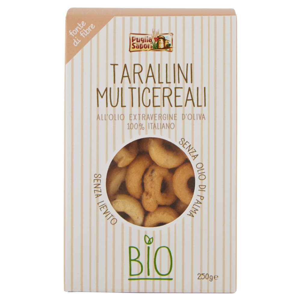 Puglia Sapori Tarallini Multicereali Bio
