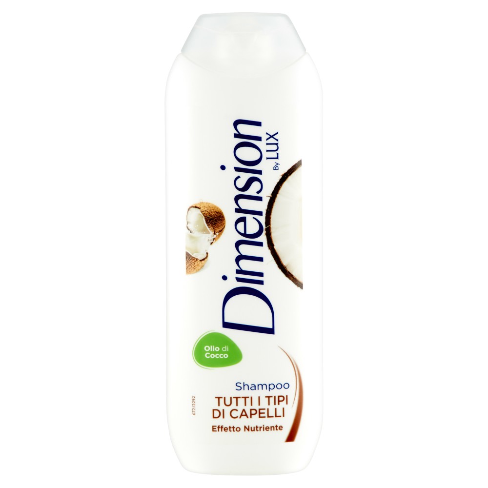 Dimension by Lux Shampoo Tutti i Tipi di Capelli Effetto Nutriente