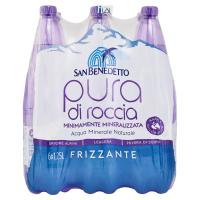 Acqua Minerale San Benedetto Pura di Roccia Minimamente Mineralizzata Frizzante