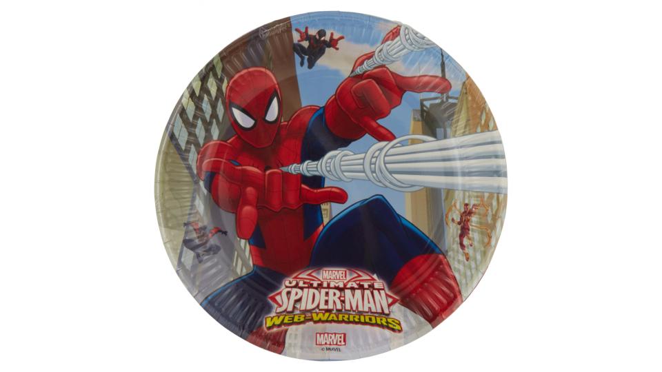 Decorata Party Piatti in Carta Marvel Spiderman 23 cm