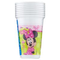 Decorata Party Bicchieri in Plastica Disney Minnie 200 ml