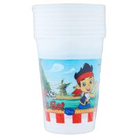Decorata Party 8 Bicchieri in plastica Disney Jake and the Neverland pirates