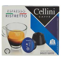 Cellini Caffè Espresso Ristretto 10 Capsule Compatibili