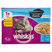 whiskas Straccetti Casserole in Gelatina Selezione Pesce 1+ Anni