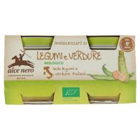 alce nero Omogeneizzato Legumi e Verdure Biologico