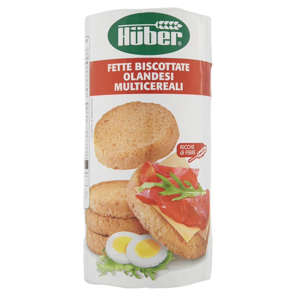 Hüber Fette Biscottate Olandesi Multicereali