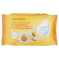 Carrefour Carta igienica umidificata Camomilla