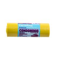 Carrefour Sacchi Condominio per Raccolta Differenziata Secco con Laccetto (110 litri - 70x110 cm)