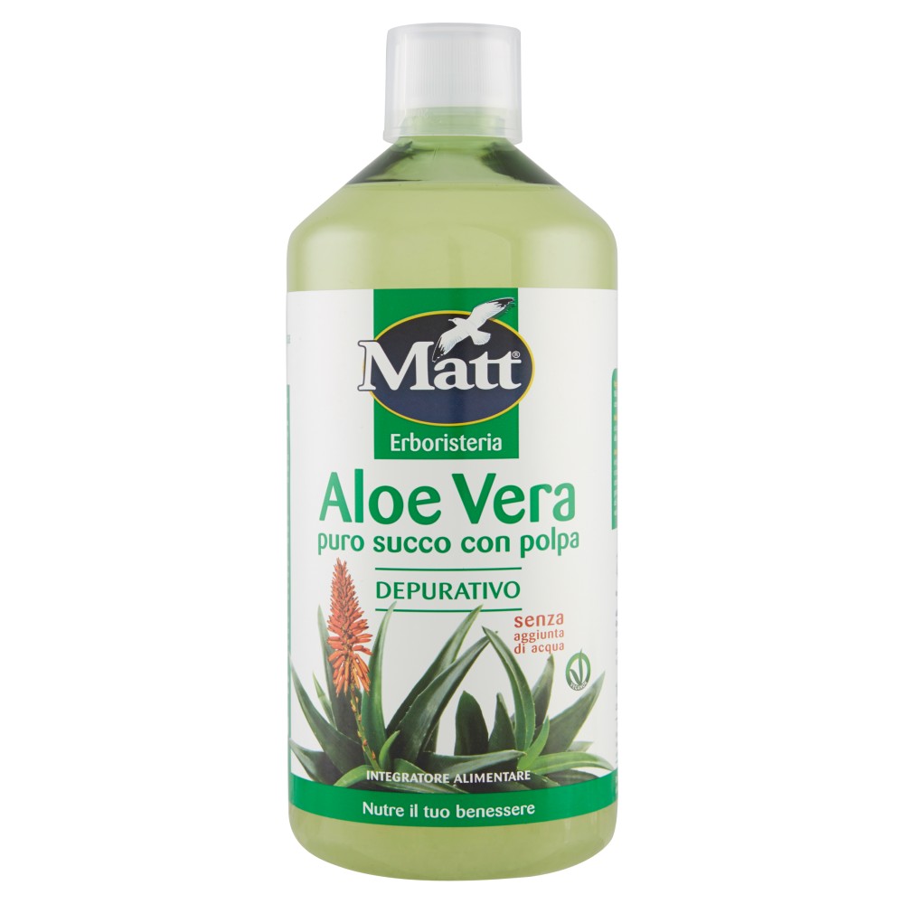 Matt Erboristeria Aloe Vera Puro Succo Con Polpa