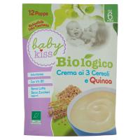 baby kiss Biologico Crema ai 3 Cereali e Quinoa