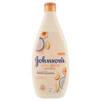 Johnson's Vita-Rich smoothies Bagno Schiuma Avvolgente con Yogurt, Pesca e Cocco