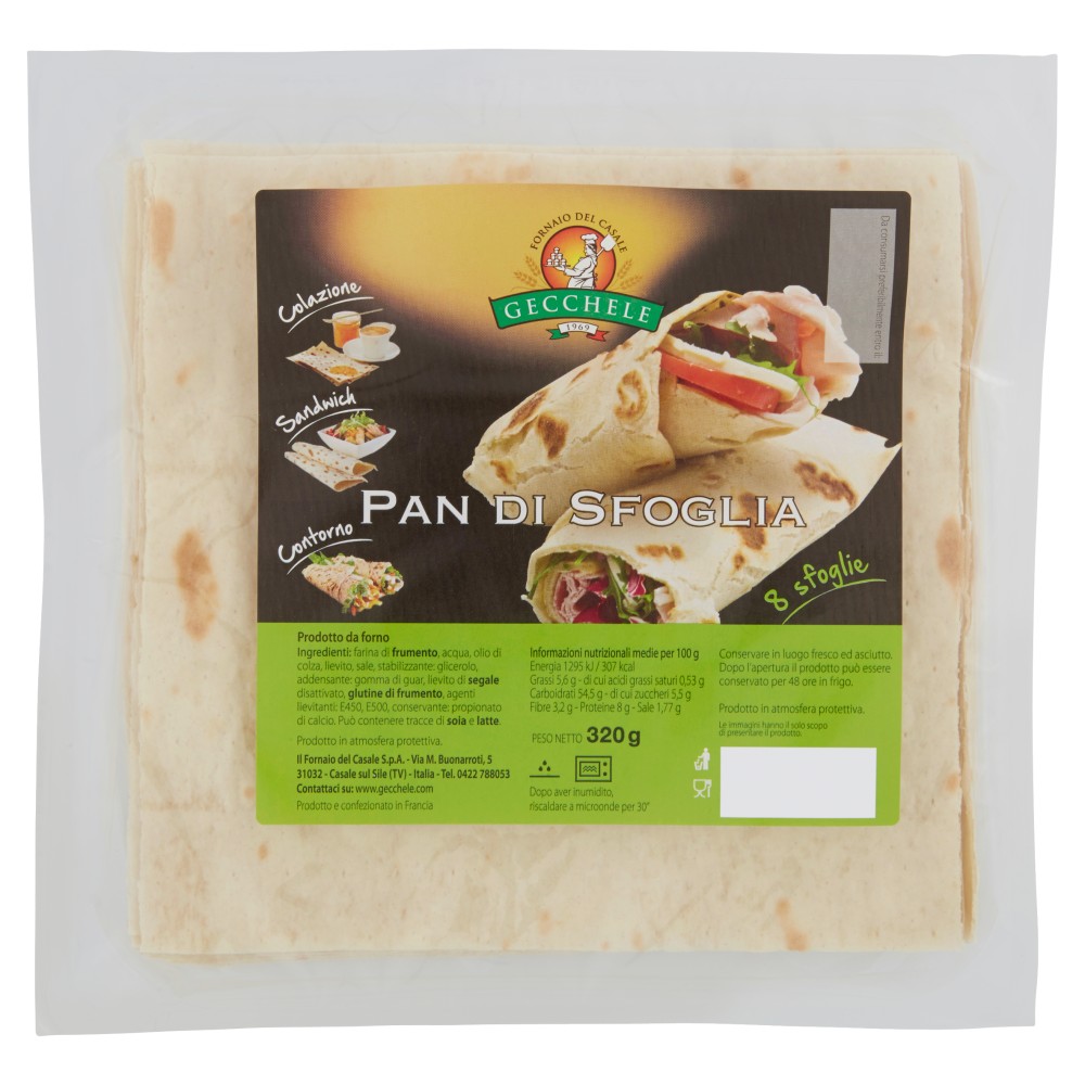 Gecchele Pan di Sfoglia 8 sfoglie