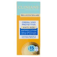 Clinians Bellezza Solare Crema Viso Protettiva Anti Age SPF 15 Media