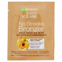 Garnier Ambre Solaire Natural Bronzer - Salvietta autoabbronzante viso e décolleté