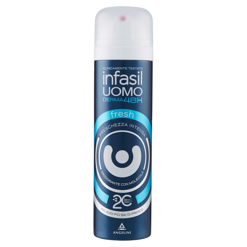 infasil Uomo Derma48H Deodorante Spray fresh