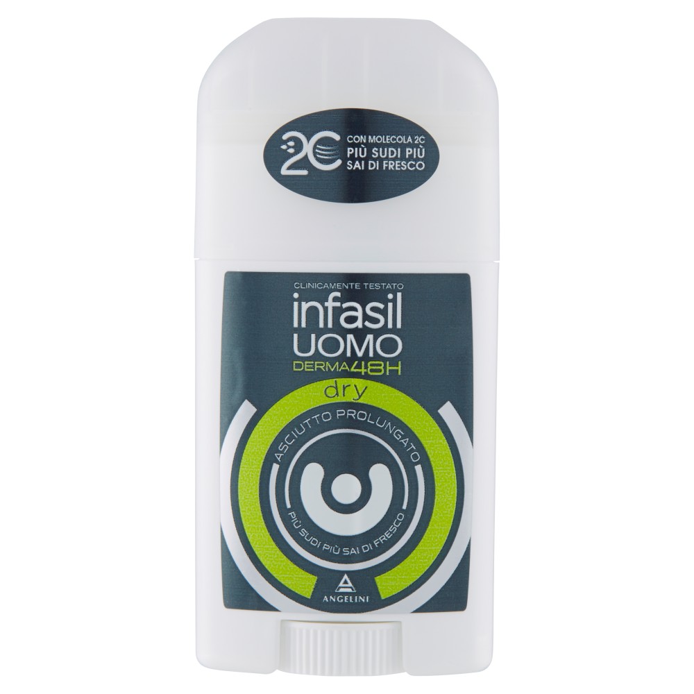 infasil Uomo Derma48H Stick dry