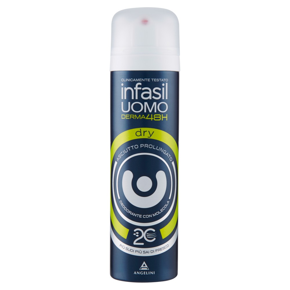 infasil Uomo Derma48H Deodorante Spray dry
