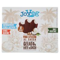 JoyVeg Mini Stecchi al Cocco Gelato al Latte di Cocco
