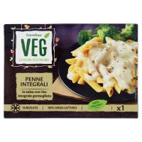 Carrefour Veg Penne Integrali in salsa con riso integrale germogliato Surgelato