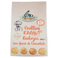 Trevisan Bio frollini Kamut Biologici con Gocce di Cioccolato