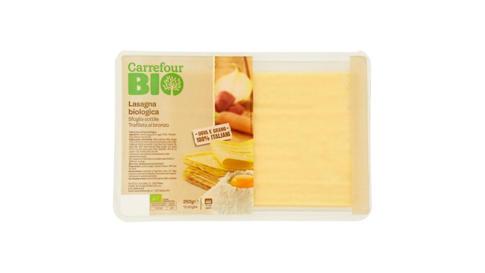 Carrefour Bio Lasagna biologica 12 sfoglie