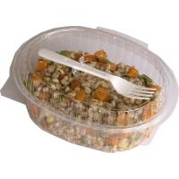 INSALATA di FARRO con forchetta 