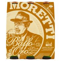 Birra Moretti Baffo d'Oro