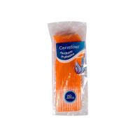 Carrefour Forchette in Plastica Arancioni