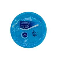 Carrefour Piatti da Dessert in Plastica Azzurri 30 pz Ø