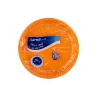Carrefour Piatti Piani in Plastica Arancioni 30 pz Ø