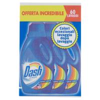 Dash Detersivo Liquido Lavatrice Salva Colore, Offerta Incredibile 60 Lavaggi