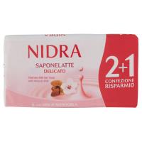 Nidra Saponelatte Delicato con latte di Mandorla