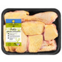 Pollo in parti